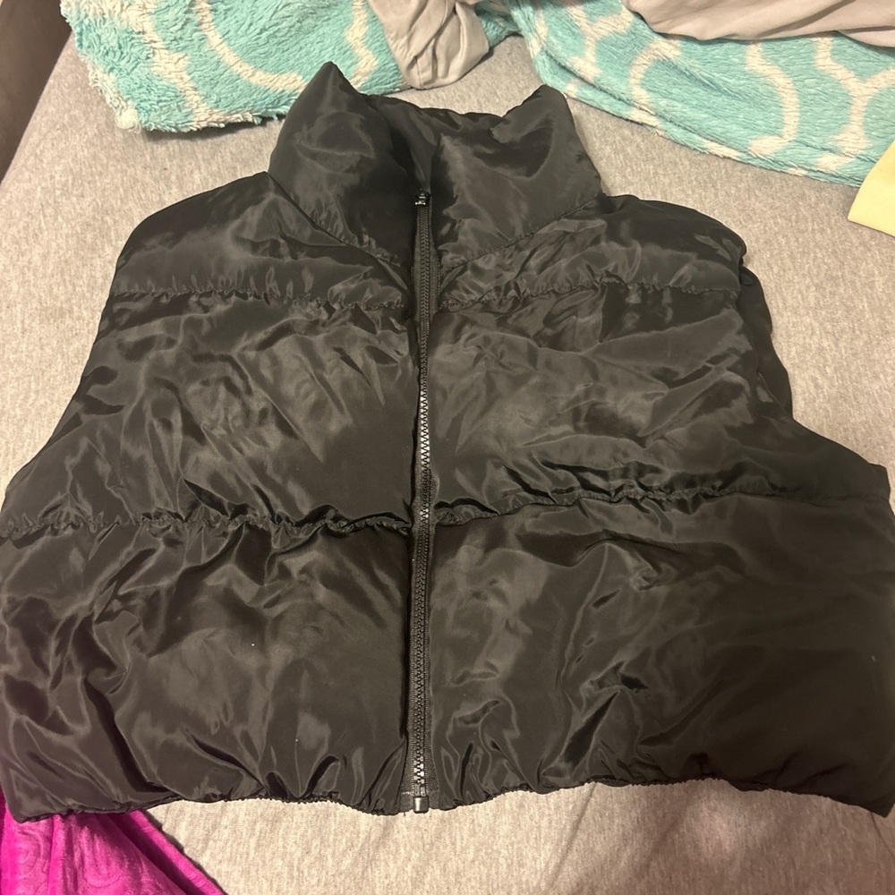 shein puffer vest